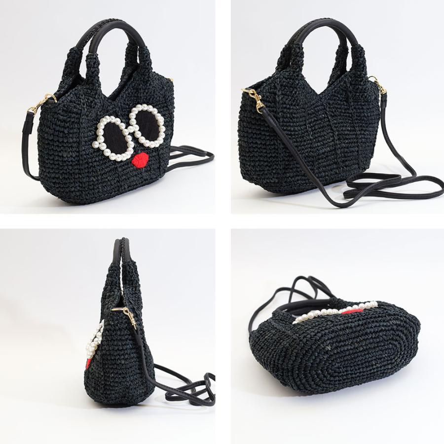 a-jolie アジョリー カゴバッグ 手持ちバッグ 2WAY sim26-ss09 ハンドバッグ ショルダーバッグ 肩掛け 斜め掛け おしゃれ かわいい レディース かごバッグの画像