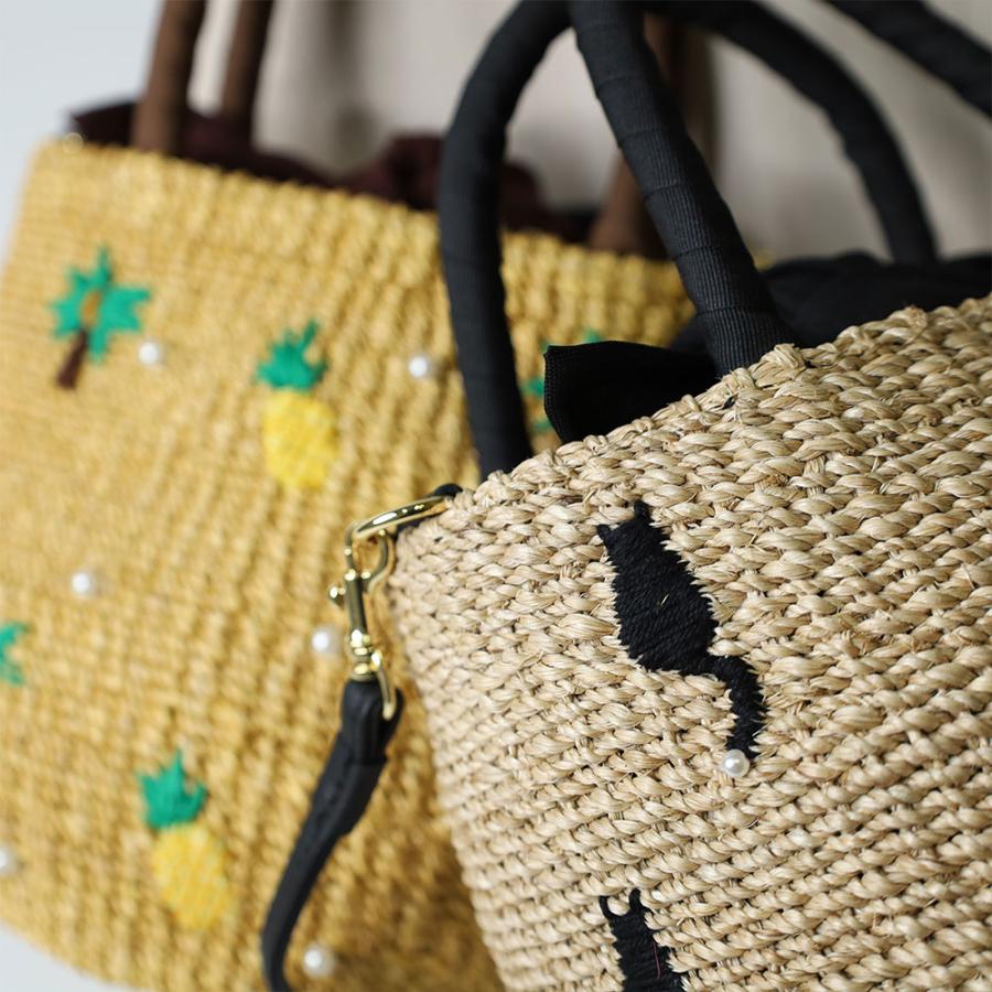 a-jolie アジョリー カゴバッグ 手持ちバッグ 2WAY sim26-ss11 ハンドバッグ ショルダーバッグ 肩掛け 斜め掛け おしゃれ かわいい レディース かごバッグの画像