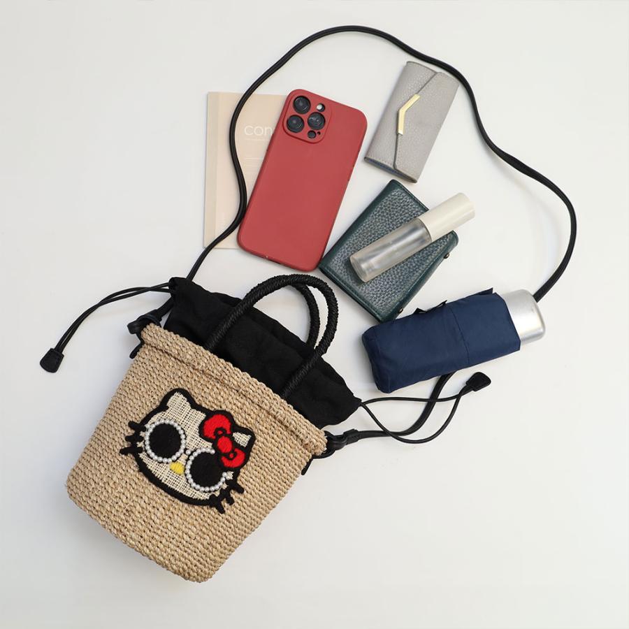 a-jolie アジョリー キティ ショルダーバッグ サンリオ コラボ キャラクター sim26-ss12 レディース 春夏 お出かけ バッグの画像