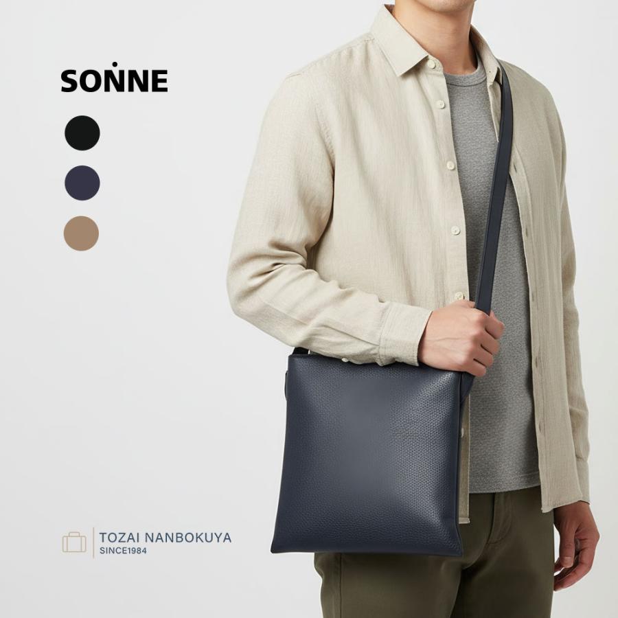 SONNE（ゾンネ） CLAUDIO ショルダーバッグ so-sox022 メンズ オール