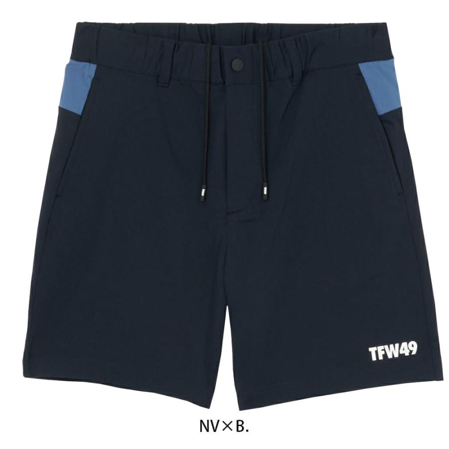 未使用　TFW49 ショートパンツ　XL ネイビー　ハーフパンツ　ゴルフ TFW49 ショートパンツ ゴルフウェア COMBINATION SHORTS メンズ
