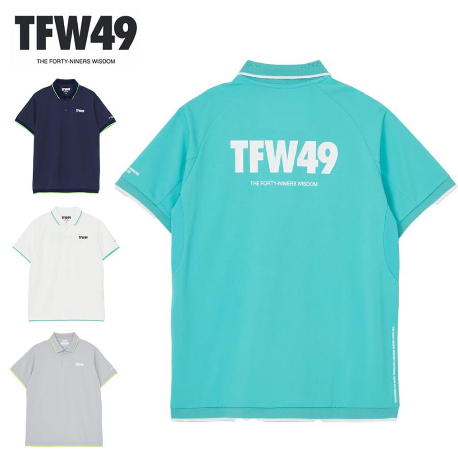 TFW49 ATHLETE POLO 2 鹿の子素材 ポロシャツ 半袖ポロ ゴルフ
