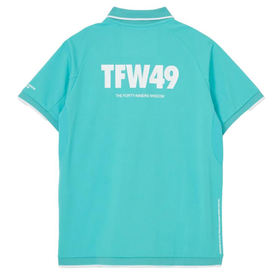 TFW49 TFW49 ATHLETE POLO 2 鹿の子素材 ポロシャツ 半袖ポロ ゴルフ