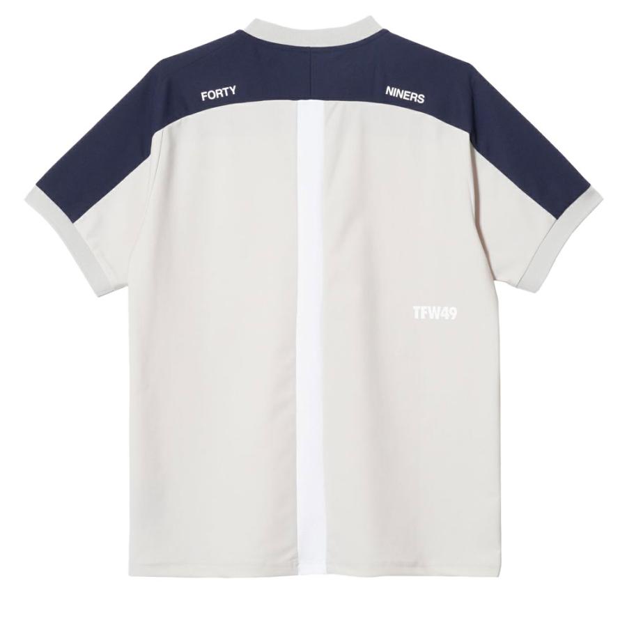 V12 TFW49 SIDE MESH COLLARLESS POLO ポロシャツ 半袖 トップス
