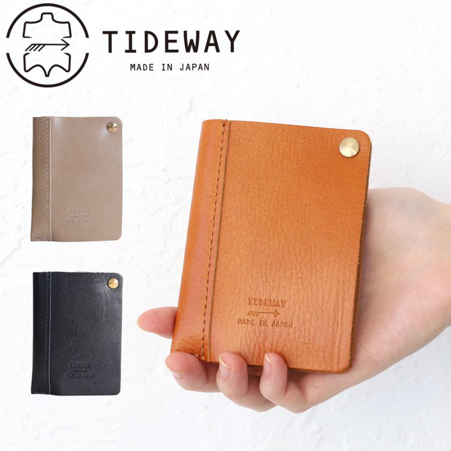 TIDEWAY（タイドウェイ） カードケース TIDEWAY LIGHT LEATHER CARD