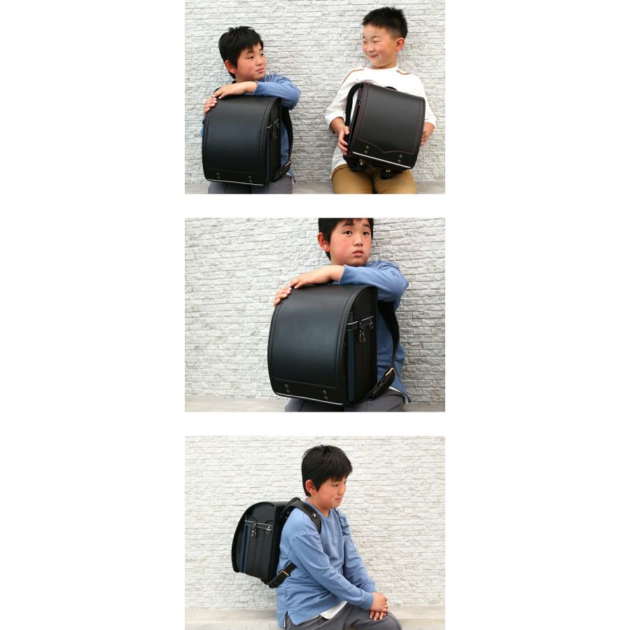 市川鞄広 ランドセル 男の子 アンティーク ウイング背カン エレガンス