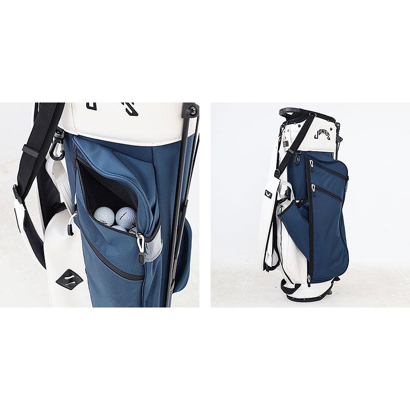 ジョーンズ ゴルフ JONES GOLF キャディバッグ JONES Trouper 02 Stand Bag ゴルフバッグ スタンドバッグ 軽量 正規品 タイガーウッズ｜touzaiyamakaban｜13