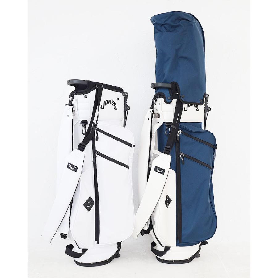 ジョーンズ ゴルフ JONES GOLF キャディバッグ JONES Trouper 02 Stand Bag ゴルフバッグ スタンドバッグ 軽量 正規品 タイガーウッズ｜touzaiyamakaban｜04