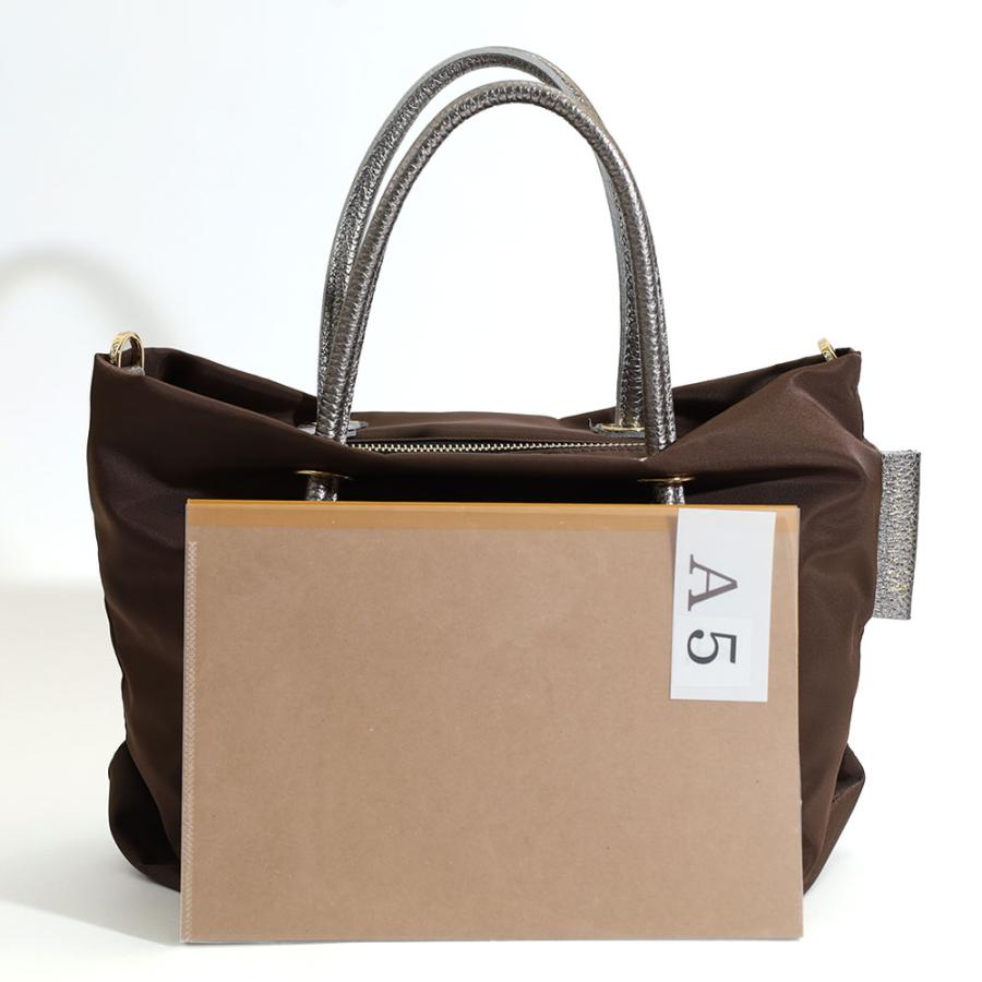 【未使用級】VIOLAd'ORO　BIANCA　ノットハンドルナイロントートS 楽天市場】VIOLA d'ORO×MMN【別注カラー】 ヴィオラドーロ