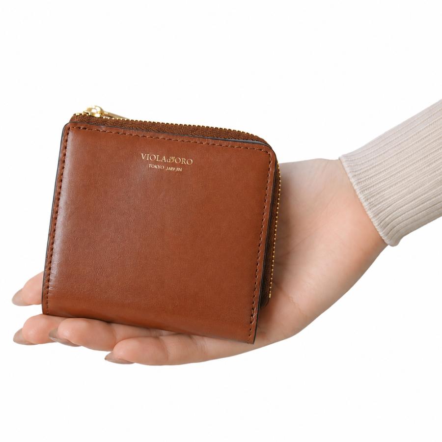 VIOLAd'ORO（ヴィオラドーロ） VIOLAdORO PORTA ポルタ 二つ折り財布