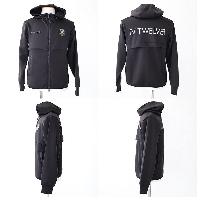 ヴィトゥエルブ V12 ゴルフ GAME JKT ジップ パーカー トップス ゴルフウェア ロゴ入り 男性  v122320-sw13 lyp3v line3｜touzaiyamakaban｜14