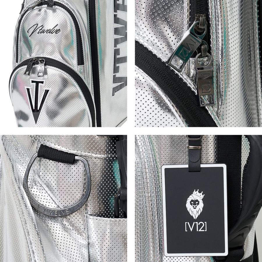 V12（ヴィ・トゥエルヴ） ヴィトゥエルブ PERFORATE CB キャディバッグ