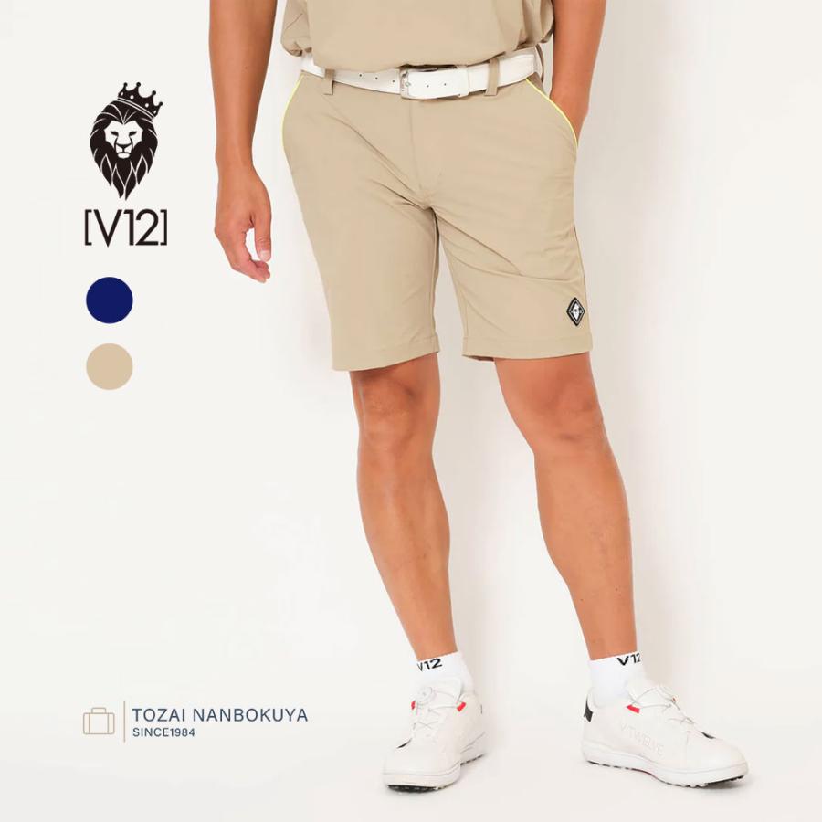 V12（ヴィ・トゥエルヴ） ヴィトゥエルブ NEON L SHORTS ゴルフウェア