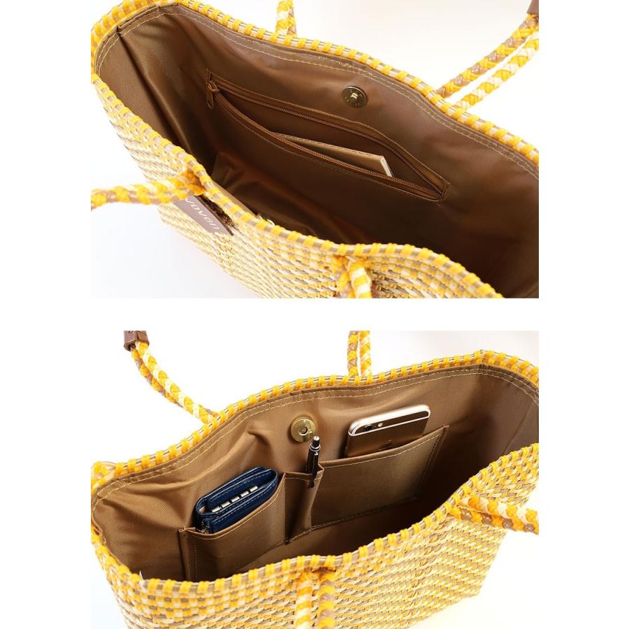 新品未使用　woven 　かごバッグ タッセル付き　ウーヴンメキシコ製　グリーン WOVEN ウーブン ウーヴン タッセル付き バスケットバッグ