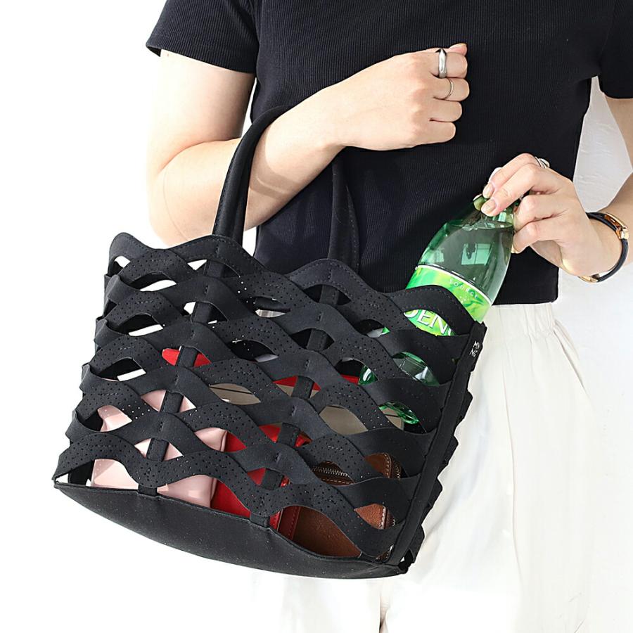 mononogu（モノノグ） 洗えるバッグ MNNG ファーバッグ 2way Wavy Tote 