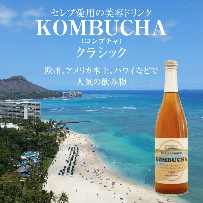 ferment works KOMBUCHA classic 720ml×1本 【国産無添加クラフト