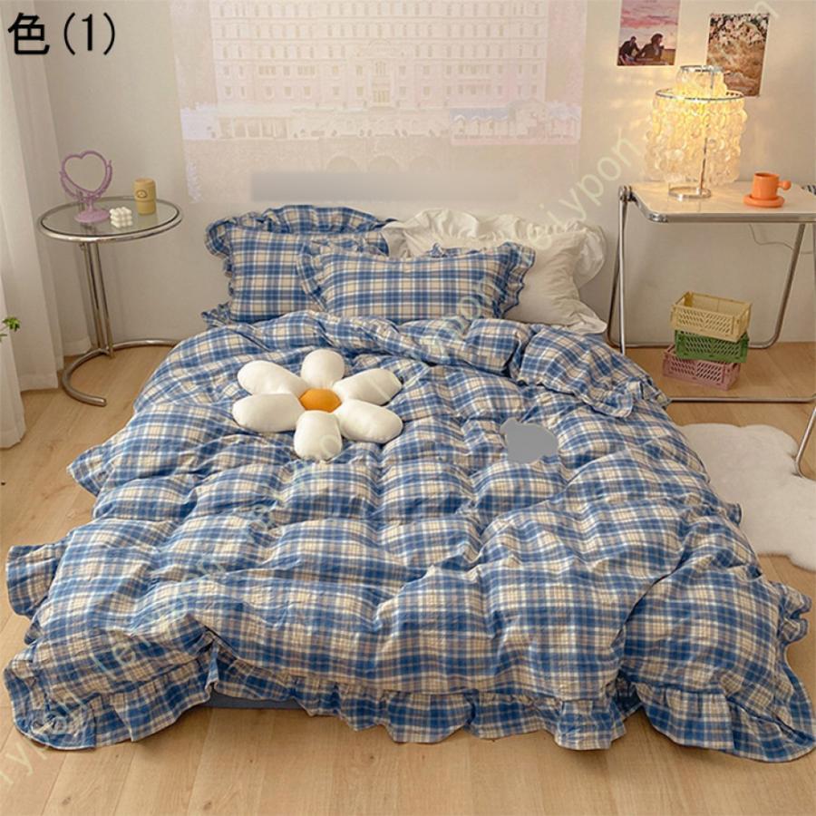 布団カバーセット 3点セット ボックスシーツ シングル 春夏秋冬