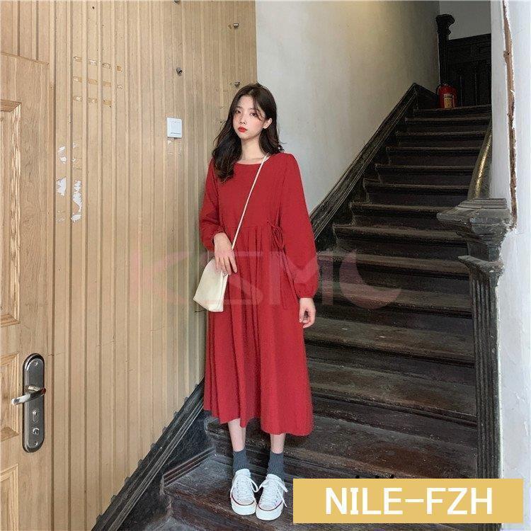 ワンピース レディース 長袖 白 レディース ワンピース 森ガール