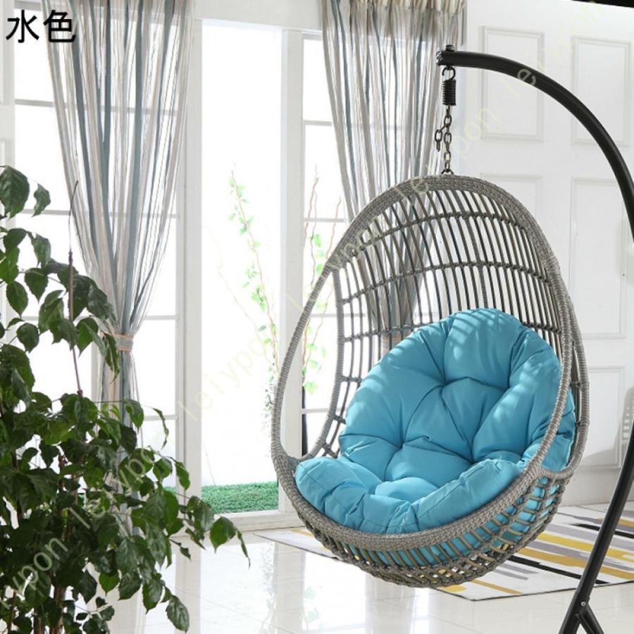 引取り専用 ハンギングチェア ラタン風 クッション付き 楽天市場】ハンギングチェア 1人用 アジアンリゾート風