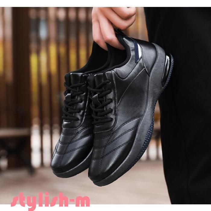 スニーカー メンズ 靴 シューズ レザースニーカー カジュアル