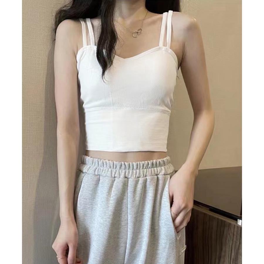 ごはん　カップ付きキャミソール　３枚　　おまとめ売り G231】キャミソール（3枚組）【SALE】 GM00563 :レディース トップス