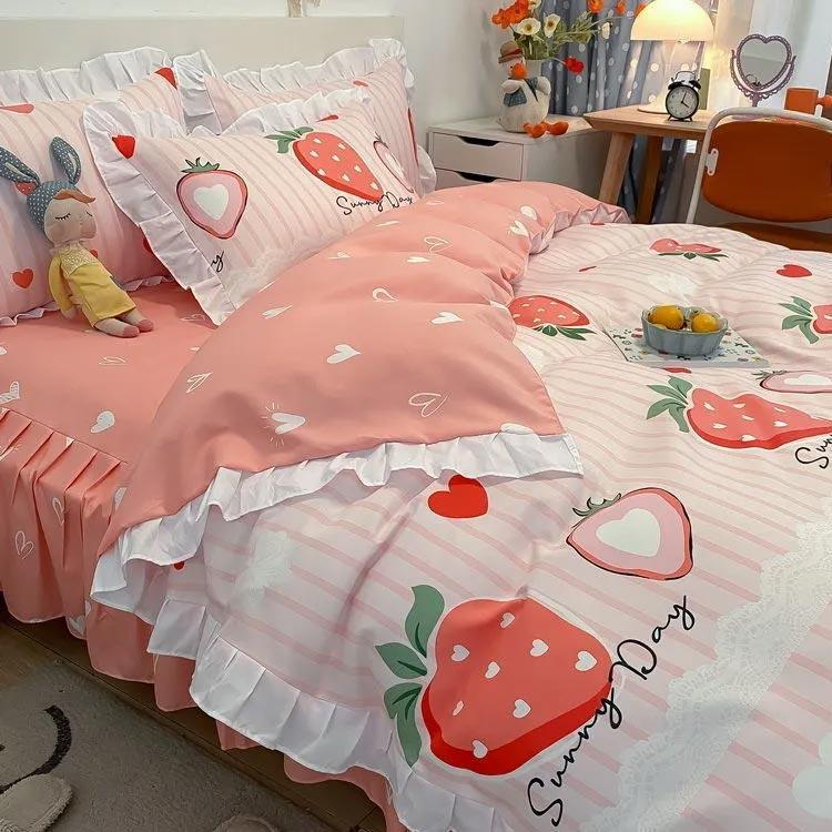 掛け布団カバーセット ダブル 4点セット 寝具カバーセット