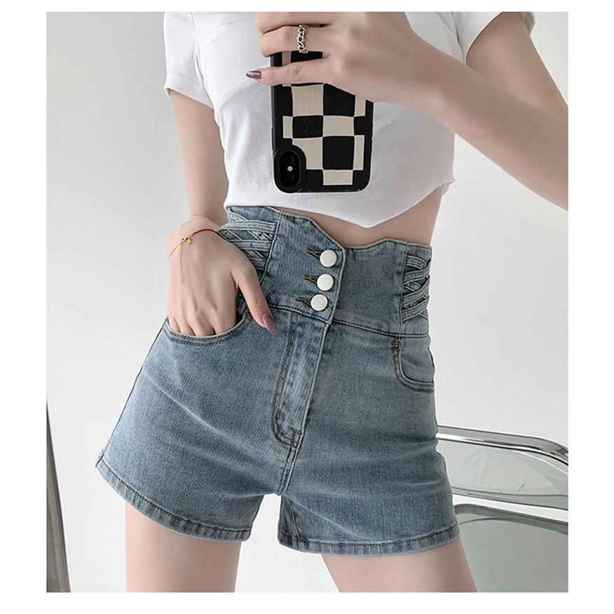 STEEPC ショーツデニム ハーフパンツ DRYCOTTONY ライトウェイトデニムレディースハーフパンツ