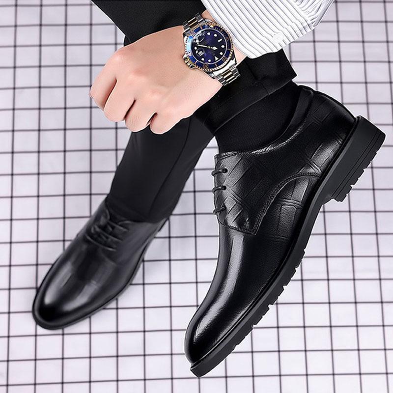 ビジネスシューズ メンズ 革靴 紳士靴 カジュアル プレーントゥ