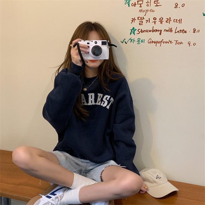 レディース トップス トレーナー Tシャツ スウェット 長袖 刺繍