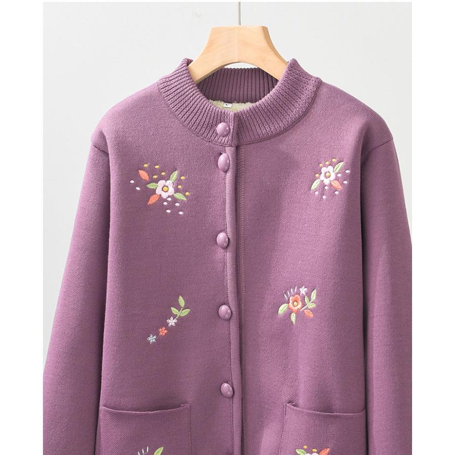 【即発送】ゴルフ UTAA レディース 長袖 カーディガン（ピンク） ゴルフ レディース UTAA ユタ セーター カーディガン 長袖（ピンク）