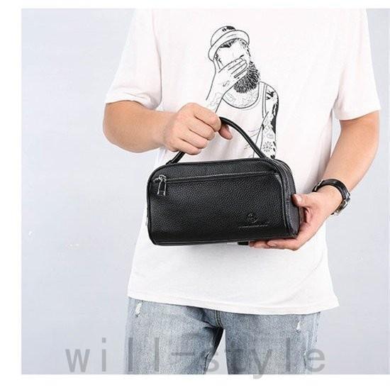 箱付き フェラガモ クラッチバッグ セカンド ビジネスバッグ 本革 FERRAGAMO フェラガモ セカンドバッグ 24 1479 メンズ クラッチ