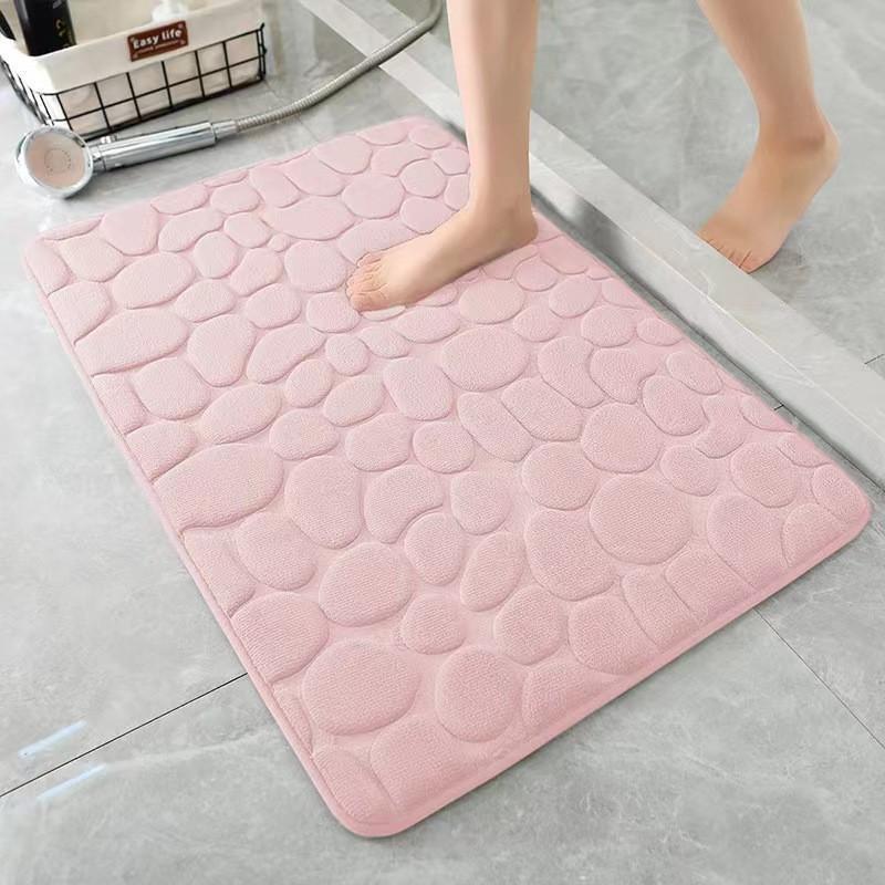 バスマット 珪藻土 ソフト大判 60×40cm 速乾 吸水 洗える 足拭き