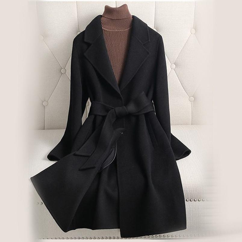 チェスターコート レディース ロングコート オーバーコート ウール