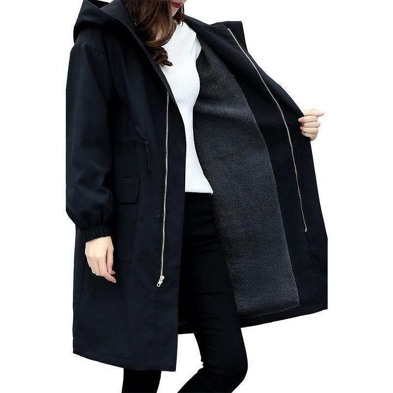 モッズコート レディース モッズ ロング丈 カジュアル フード付 秋 冬