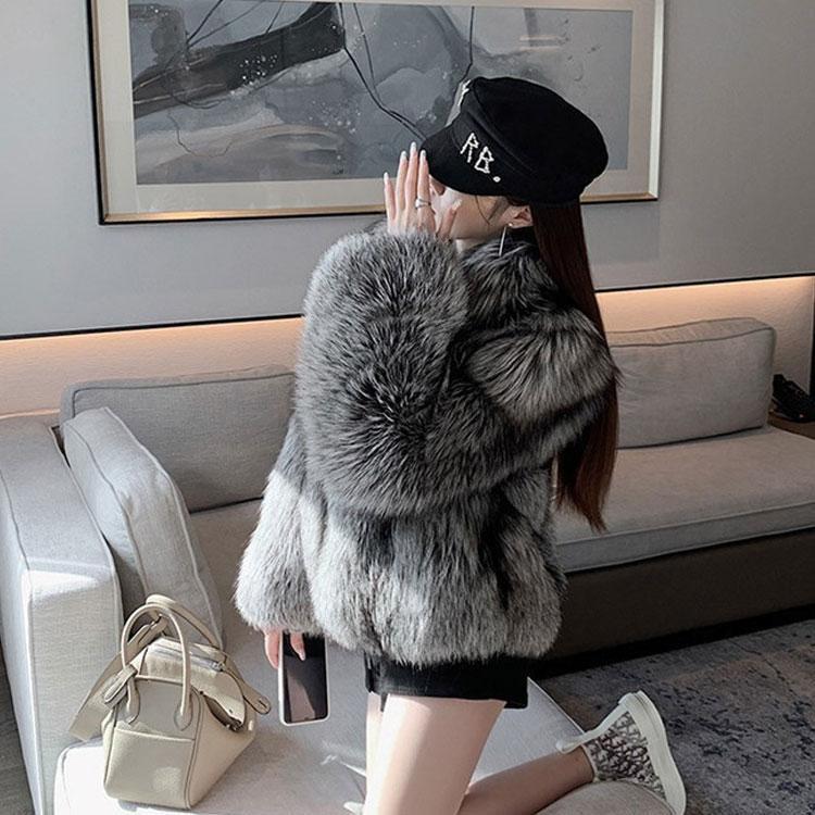 秋冬 蹴る レディース ファーコート 毛皮コート レディースコート  