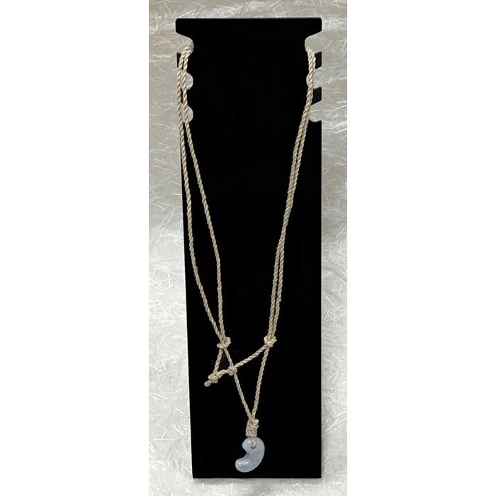 日本おお麻 おお麻＆最高級糸魚川翡翠ヒスイ（ひすい）勾玉(証明書付