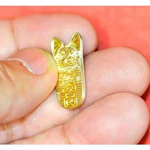 ネコの小判 猫ネコモチーフ銀製シルバーアクセサリー 猫(ねこ)の小判（とにかく