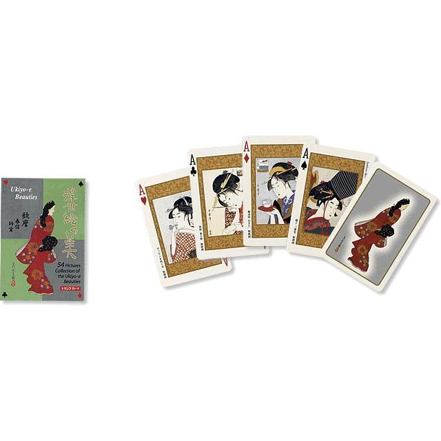 和文具 美術トランプ 浮世絵の美 海外ギフト 福井朝日堂 : 日本もの