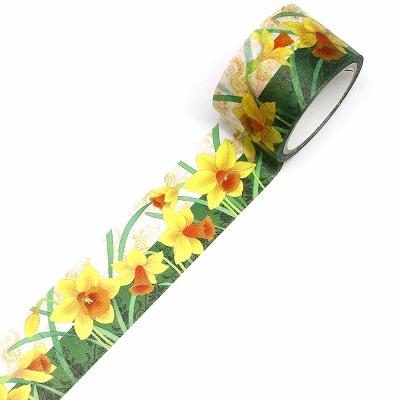 マスキングテープ 和紙マスキングテープ 美monde ウェールズ ラッパスイセン 幅25mm 世界の花と伝統文様シリーズ 装飾テープ Kamiiso Gr 4040 日本ものこと百貨 通販 Yahoo ショッピング