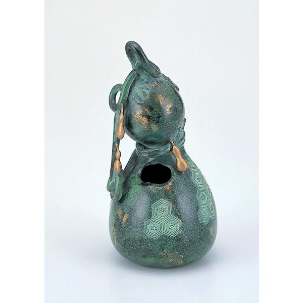 銅製薄端【菊耳三足】⁄高岡2銅器⁄床⁄花器⁄美術工芸品時代物