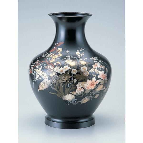 今季ブランド 13号 早春の花 大寿形 銅製花瓶 高岡銅器 美術工芸品 花活 記念品 花瓶 花台 Www Solidarite Numerique Fr
