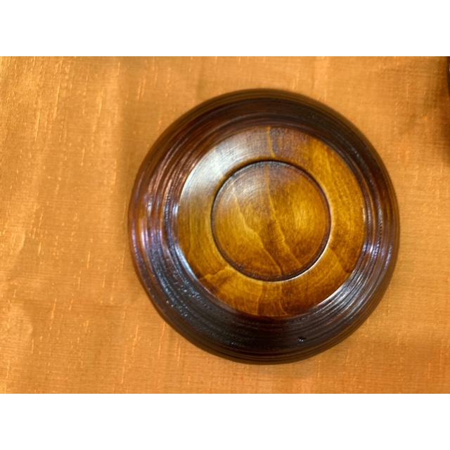 讃岐漆器 栃くりぬき漆塗り （多用茶托 13.5cm）5枚セット ハツリノミ
