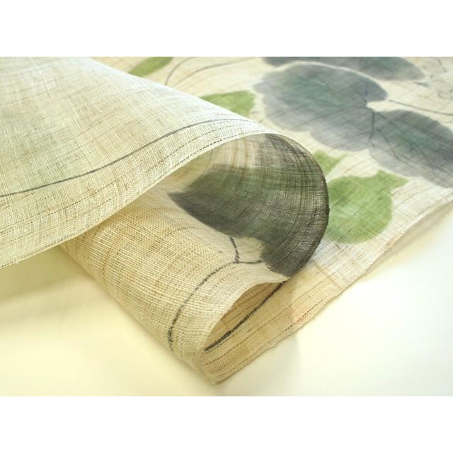 麻暖簾　ひょうたん　楽風　新品　手描き 手染め 麻のれん のれん（ひょうたん） <夏柄> 自然の癒し 安らぎ