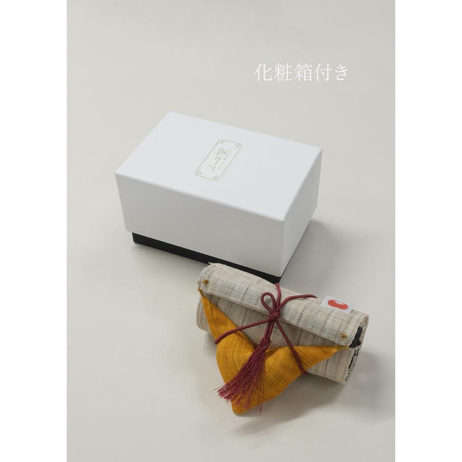 限定麻細タペストリー （秋の七草） 秋柄 京都洛柿庵（らくしあん）麻