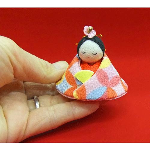 ひな人形 花七宝座り雛 桃の節句 幸運 縁起物 : 日本ものこと百貨