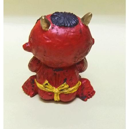 節分 赤鬼 太鼓 置物 豆まき 邪気祓い : 日本ものこと百貨 - 通販 