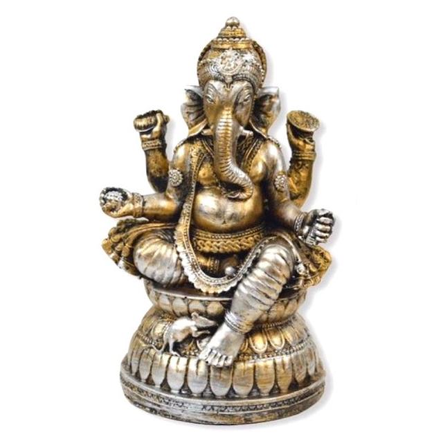 ガネーシャ ライトゴールド風 インドの神様 夢をかなえるゾウ ガネーシャ ライトゴールド風 インドの神様 夢をかなえるゾウ