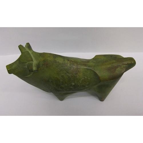 縁起物 干支丑 三枝惣太郎作 栄世 伝統工芸品 金運 開運 幸運