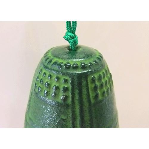 南部鉄風鈴 釣鐘風鈴<小>（青銅色） 伝統工芸品 リラックス効果 : 日本