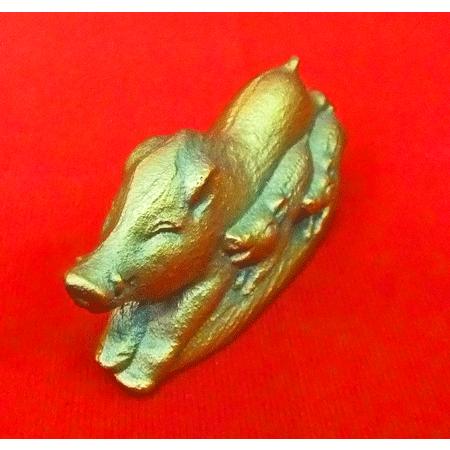 縁起物 干支亥 渡辺環水作 未来 中 伝統工芸品 金運 開運 幸運 正月 